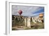 Turkey, Cappadocia, Goreme Valley, Hot Air Balloons-Samuel Magal-Framed Photographic Print