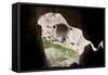 Turkey, Cappadocia, Goreme Valley, Zelve, Open Air Museum, Rock Dwelling-Samuel Magal-Framed Stretched Canvas