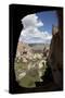 Turkey, Cappadocia, Goreme Valley, Zelve, Open Air Museum, Rock Dwelling-Samuel Magal-Stretched Canvas