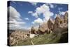 Turkey, Cappadocia, Goreme Valley, Zelve, Open Air Museum, Rock Dwelling-Samuel Magal-Stretched Canvas