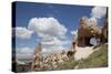 Turkey, Cappadocia, Goreme Valley, Zelve, Open Air Museum, Rock Dwelling-Samuel Magal-Stretched Canvas