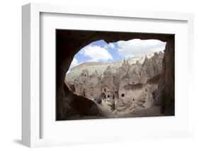 Turkey, Cappadocia, Goreme Valley, Zelve, Open Air Museum, Rock Dwelling-Samuel Magal-Framed Photographic Print