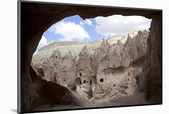 Turkey, Cappadocia, Goreme Valley, Zelve, Open Air Museum, Rock Dwelling-Samuel Magal-Mounted Photographic Print