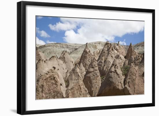 Turkey, Cappadocia, Goreme Valley, Zelve, Open Air Museum, Rock Dwelling-Samuel Magal-Framed Photographic Print