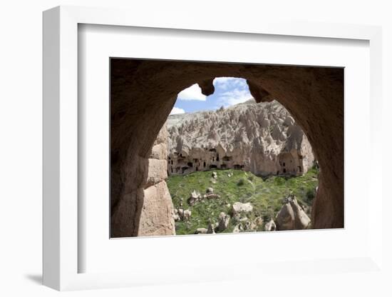 Turkey, Cappadocia, Goreme Valley, Zelve, Open Air Museum, Rock Dwelling-Samuel Magal-Framed Photographic Print