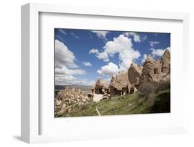 Turkey, Cappadocia, Goreme Valley, Zelve, Open Air Museum, Rock Dwelling-Samuel Magal-Framed Photographic Print