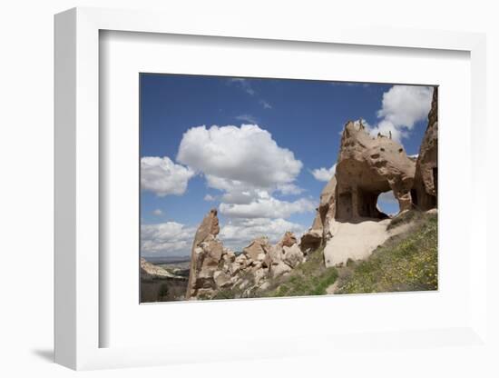 Turkey, Cappadocia, Goreme Valley, Zelve, Open Air Museum, Rock Dwelling-Samuel Magal-Framed Photographic Print