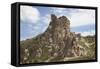 Turkey, Cappadocia, Ortahisar, Rock Castle-Samuel Magal-Framed Stretched Canvas