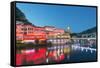 Turkey, Central Anatolia, Amasya, Hatuniye Mahallesi Historic Neighbourhood on the River Yesilirmak-Christian Kober-Framed Stretched Canvas