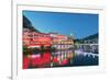 Turkey, Central Anatolia, Amasya, Hatuniye Mahallesi Historic Neighbourhood on the River Yesilirmak-Christian Kober-Framed Photographic Print