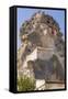Turkey. Christian Cave Churches and Monasteries in Cappadocia-Emily Wilson-Framed Stretched Canvas