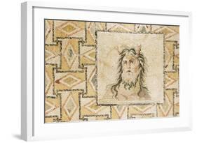 Turkey, Eastern Anatolia, Hatay, Mosaic Museum, Oceanus Thetis-Christian Kober-Framed Photographic Print