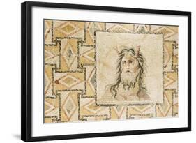 Turkey, Eastern Anatolia, Hatay, Mosaic Museum, Oceanus Thetis-Christian Kober-Framed Photographic Print