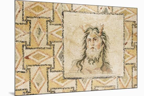 Turkey, Eastern Anatolia, Hatay, Mosaic Museum, Oceanus Thetis-Christian Kober-Mounted Premium Photographic Print