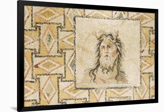 Turkey, Eastern Anatolia, Hatay, Mosaic Museum, Oceanus Thetis-Christian Kober-Framed Photographic Print