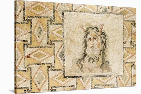 Turkey, Eastern Anatolia, Hatay, Mosaic Museum, Oceanus Thetis-Christian Kober-Stretched Canvas