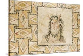 Turkey, Eastern Anatolia, Hatay, Mosaic Museum, Oceanus Thetis-Christian Kober-Stretched Canvas