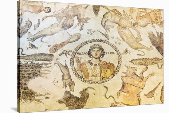 Turkey, Eastern Anatolia, Hatay, Mosaic Museum; Yakto Mosaic-Christian Kober-Stretched Canvas