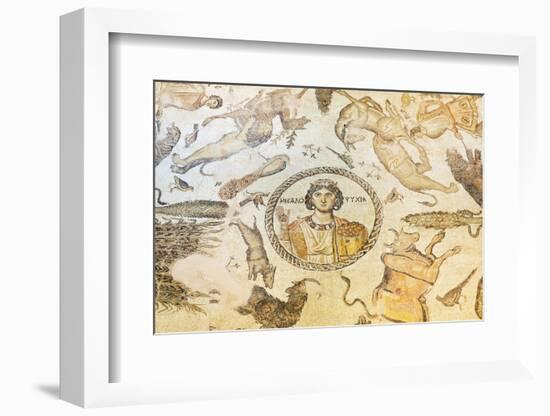 Turkey, Eastern Anatolia, Hatay, Mosaic Museum; Yakto Mosaic-Christian Kober-Framed Photographic Print