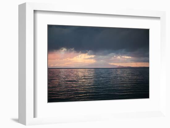 Turkey, Eastern Anatolia Lake Van with SŸpan Dagi-Bluehouseproject-Framed Photographic Print