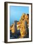 Turkey, Eastern Anatolia, Nemrut Dagi (Mount Nemrut), Unesco, Antiochos Sanctuary-Christian Kober-Framed Photographic Print