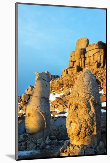 Turkey, Eastern Anatolia, Nemrut Dagi (Mount Nemrut), Unesco, Antiochos Sanctuary-Christian Kober-Mounted Photographic Print