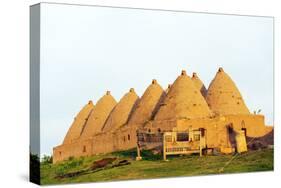 Turkey, Eastern Anatolia, Village of Harran, Beehive Mud Brick Houses-Christian Kober-Stretched Canvas