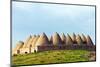 Turkey, Eastern Anatolia, Village of Harran, Beehive Mud Brick Houses-Christian Kober-Mounted Photographic Print