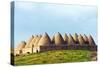 Turkey, Eastern Anatolia, Village of Harran, Beehive Mud Brick Houses-Christian Kober-Stretched Canvas