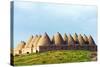 Turkey, Eastern Anatolia, Village of Harran, Beehive Mud Brick Houses-Christian Kober-Stretched Canvas