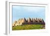 Turkey, Eastern Anatolia, Village of Harran, Beehive Mud Brick Houses-Christian Kober-Framed Photographic Print