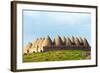 Turkey, Eastern Anatolia, Village of Harran, Beehive Mud Brick Houses-Christian Kober-Framed Photographic Print