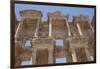 Turkey, Ephesus, library of ancient city (UNESCO World Heritage Site).-Merrill Images-Framed Photographic Print
