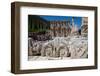 Turkey, Ephesus, Library of Celsus-Samuel Magal-Framed Photographic Print