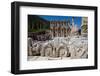 Turkey, Ephesus, Library of Celsus-Samuel Magal-Framed Photographic Print