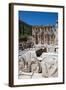 Turkey, Ephesus, Library of Celsus-Samuel Magal-Framed Photographic Print