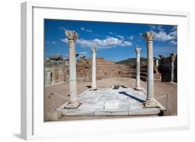 Turkey, Ephesus, St. John Church-Samuel Magal-Framed Photographic Print