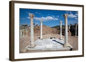 Turkey, Ephesus, St. John Church-Samuel Magal-Framed Photographic Print