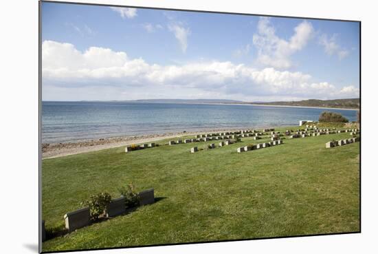 Turkey, Gallipoli, Ari Burun, CWGC Cemetery and Landing Shore-Samuel Magal-Mounted Photographic Print