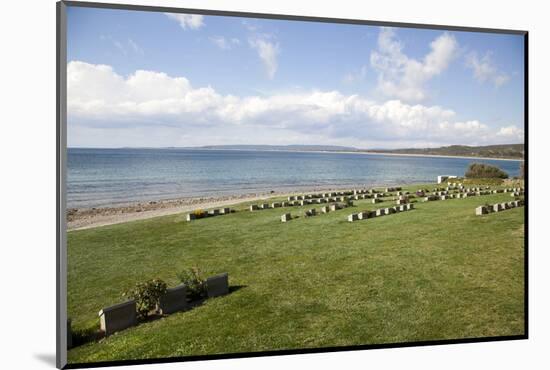 Turkey, Gallipoli, Ari Burun, CWGC Cemetery and Landing Shore-Samuel Magal-Mounted Photographic Print