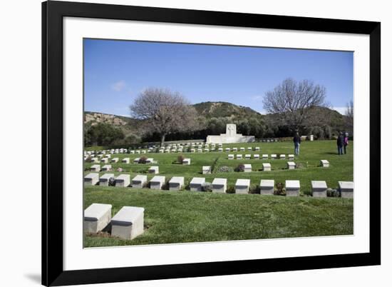 Turkey, Gallipoli, Ari Burun, CWGC Cemetery-Samuel Magal-Framed Photographic Print