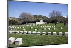 Turkey, Gallipoli, Ari Burun, CWGC Cemetery-Samuel Magal-Mounted Photographic Print