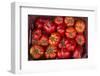 Turkey, Gaziantep, Informally Called Antep, Fresh Vegetables and Fruits are Plentiful. Tomatoes-Emily Wilson-Framed Photographic Print