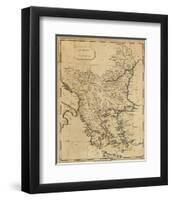 Turkey in Europe, c.1812-Aaron Arrowsmith-Framed Art Print