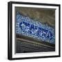 Turkey. Istanbul. Blue Mosque, 16th Century. Ottoman Style. Courtyard. Blue Tiles. Detail-null-Framed Photographic Print