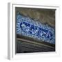 Turkey. Istanbul. Blue Mosque, 16th Century. Ottoman Style. Courtyard. Blue Tiles. Detail-null-Framed Photographic Print