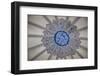 Turkey, Istanbul, Blue Mosque, Decorated Dome with Arabic Writing-Samuel Magal-Framed Photographic Print