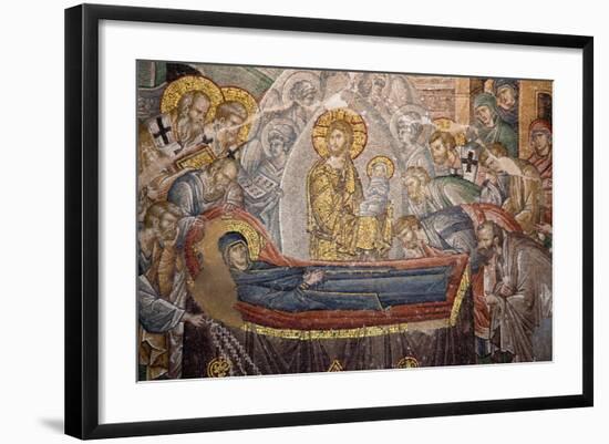 Turkey, Istanbul, Chora Church, Mosaic, The Death of The Virgin-Samuel Magal-Framed Photographic Print