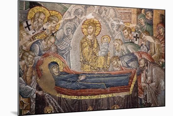 Turkey, Istanbul, Chora Church, Mosaic, The Death of The Virgin-Samuel Magal-Mounted Photographic Print