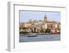 Turkey, Istanbul. Galata Tower as seen from Spice Bazaar.-Emily Wilson-Framed Photographic Print